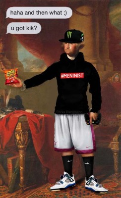 microsoftasshole:in my commercial art class we had to incorporate pop culture into an old painting and i decided to photoshop george washington into a fuckboy.i turned this into my teacherfor a gradethat affects my gpa