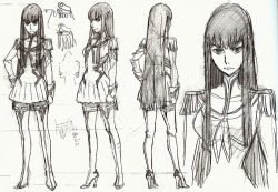 h0saki: Finished designs of Satsuki and Ryuko,