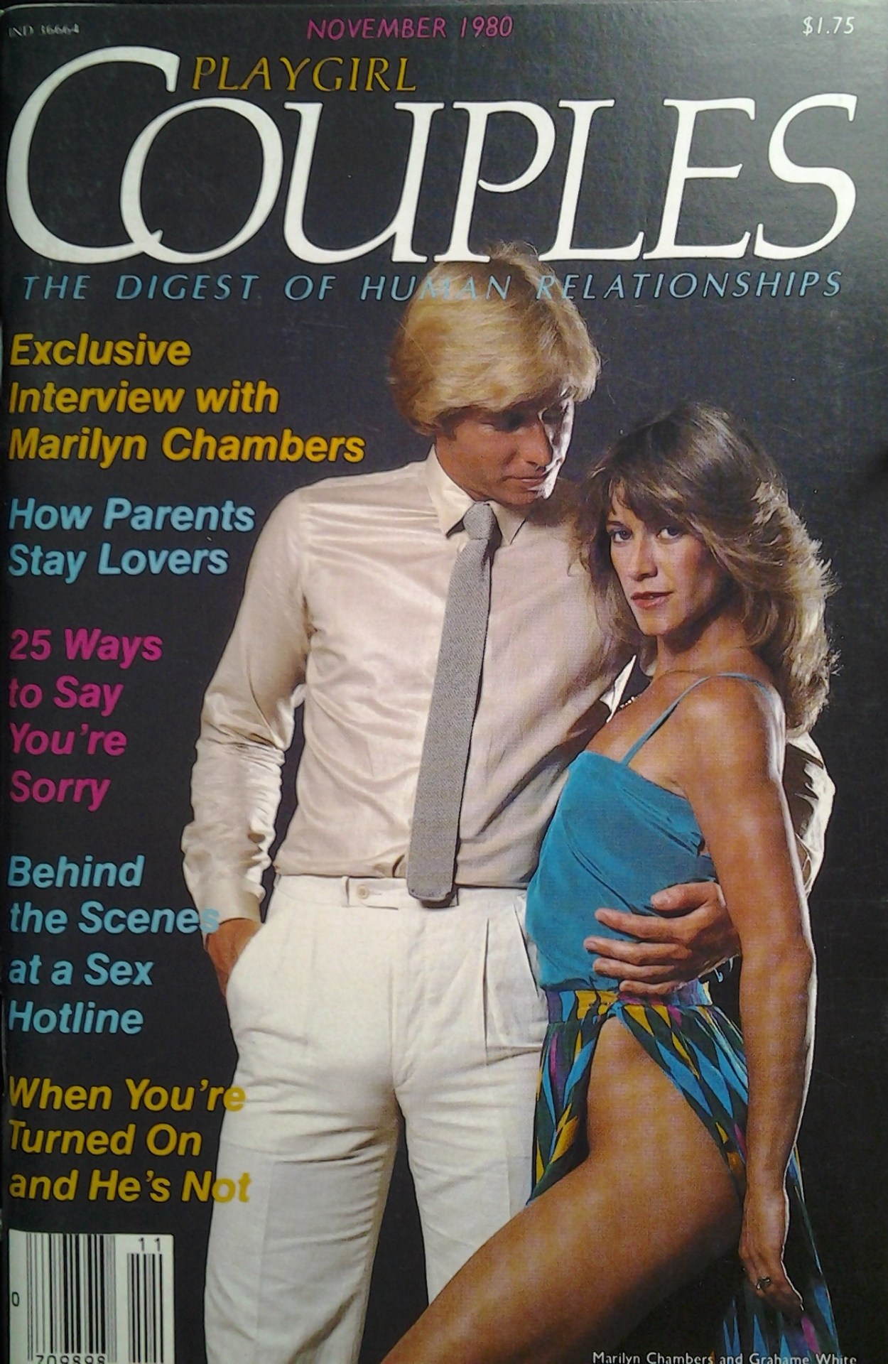 Just added this copy of Playgirl Couples from November, 1980 to the magazine cover