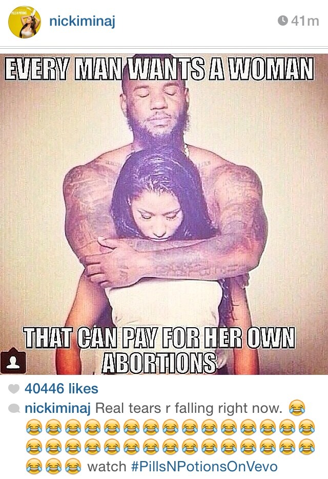 cooolasssluusshhh:  LMFAOOOO NICKI GOTTA CHILL WITH THESE MEMES 😂😂😂😂😂😂😂😂