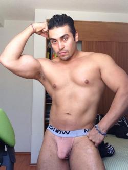 forbiddensights:  mexican body builder