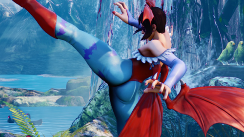 gameswithgreatbutts: Character: Juri Han (Lilith) Game: Street Fighter V Click here for more butts