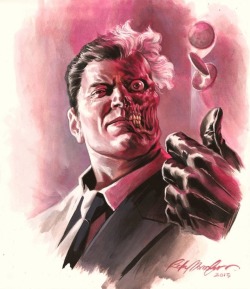 league-of-extraordinarycomics:Two Face by Felipe