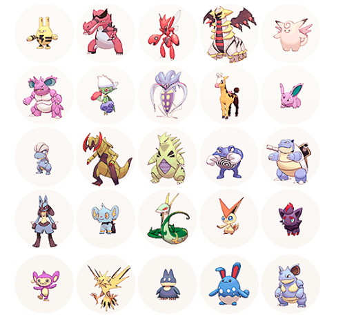 I wanted to retake last year test and well these are my new top 100 Pokemon Do the quiz here