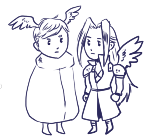 My type?? Boys with wings and long coats who did nothing wrong.You heard me.