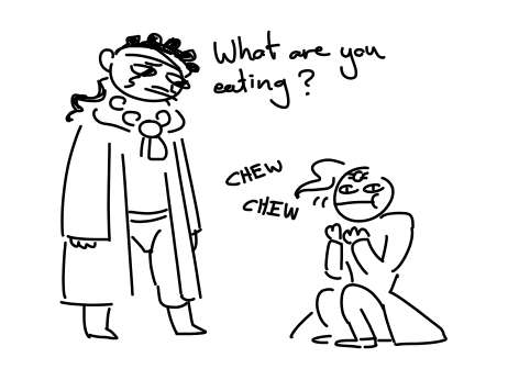 annissdraws:Kakyoin, but they don’t take out the flesh bud and still bring him along.