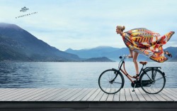 glamour:  Bike through summer.Photo: Hermès