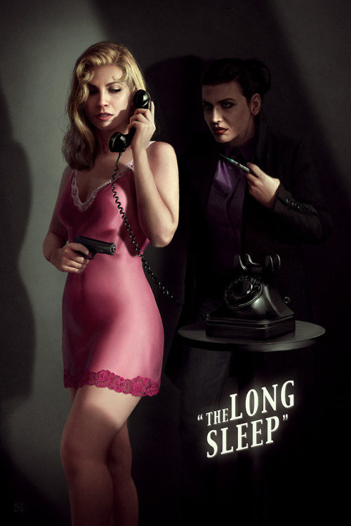 thehappysorceress: astoralexander: I call this set… “Noir Princesses”. PRINTS HERE… bit.ly/