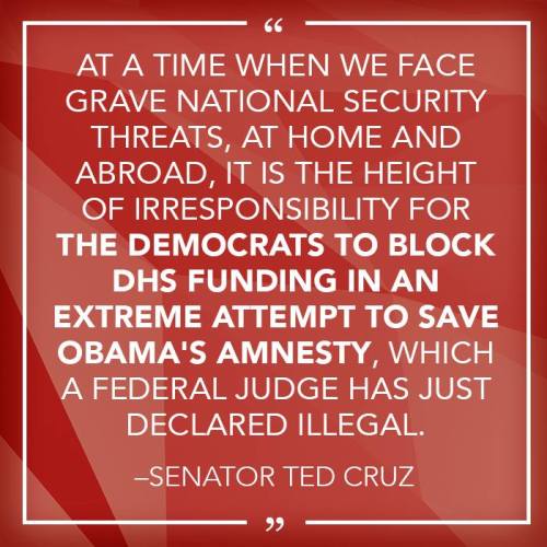 Democrats will push for amnesty (for ILLEGAL immigrants) without any regard to national security in 