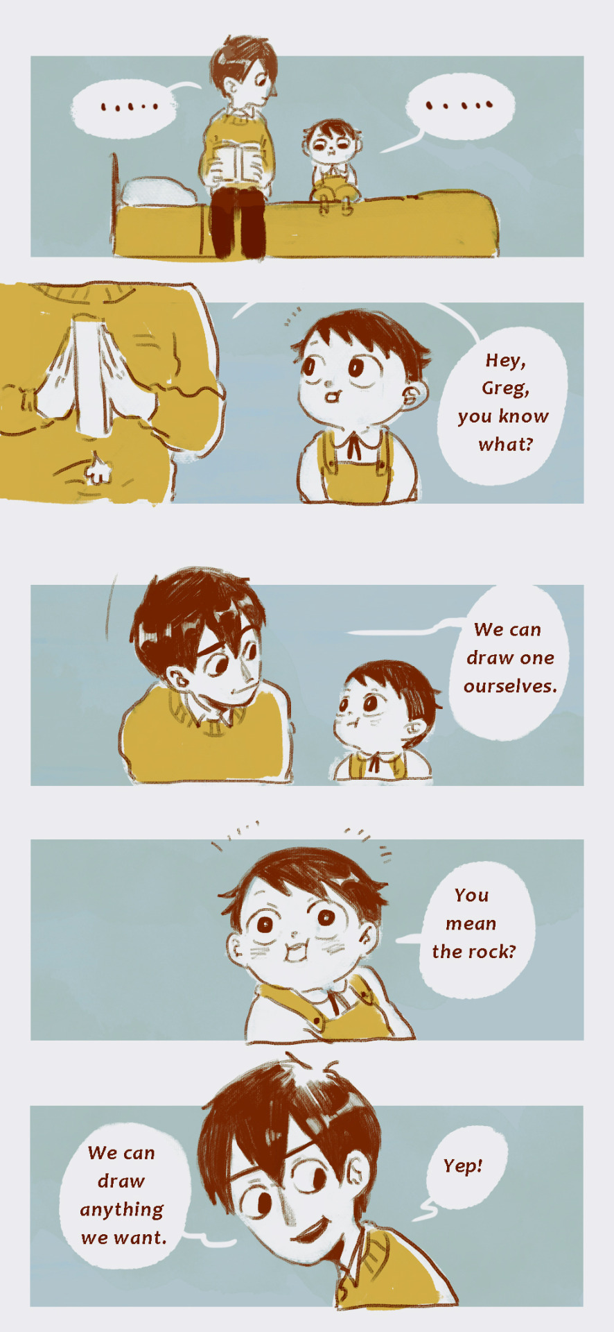 twohairs:＂Anything I said except your face .＂My English is not that good so I