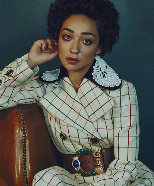 flawlessbeautyqueens:Ruth Negga photographed by Zoey Grossman