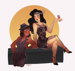 yakfrost:  Korrasami Month - 1920′s-40′s AU i kind of threw this together because i wanted to do a comic centered around this theme at first, but i also didn’t want to, because i have another korrasami comic i’m working on that requires more attention