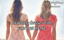 Yesss!!! I love to wear matching dresses
