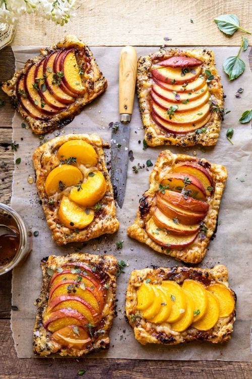 Peach Thyme TartsClick here for the recipe!Click here formore recipes like this one!