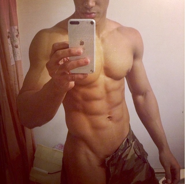 Hot male body