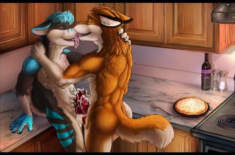 awolthefox:  Frottage, because its really cute♥ (for the longest time i had no