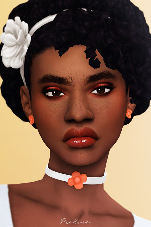 pralinesims: Heya there, my lovely people! ♡ A few months ago my sister suggested me to make a choke