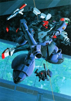 dagger-of-thieves:  開田裕治画集Ⅱ『MEGANIX』機動戦士ガンダム0080