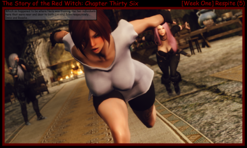 The Story of the Red WitchChapter Thirty Six: [Week One] Respite (5/9) Part: 1 2 3 4 5 6 7 8 9 Last 