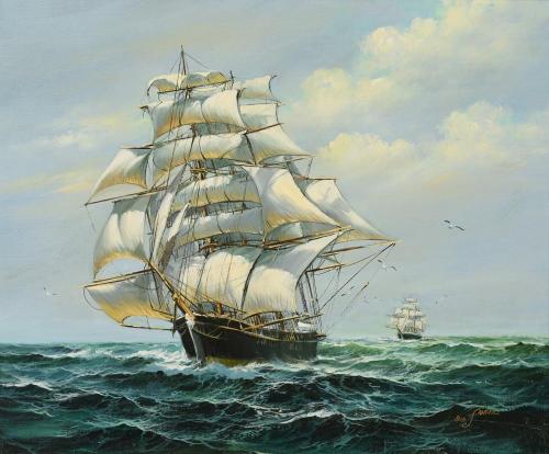 The Tea Race, By Robert Sanders 