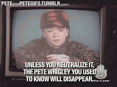 peteandpetegifs:  If you find yourself falling for someone like a sack of pig guts,