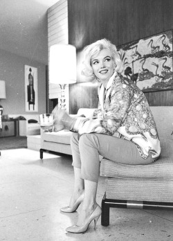 alwaysmarilynmonroe:  Marilyn by George Barris in 1962. 