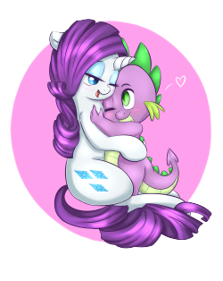 wickedsilly:  May I have a hug?~ I really love how Rarity’s hair came out in this one &gt;.&gt;  D'aww~! &lt;3