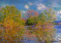 claudemonet-art:  The Seine near Giverny, 1888 Claude Monet