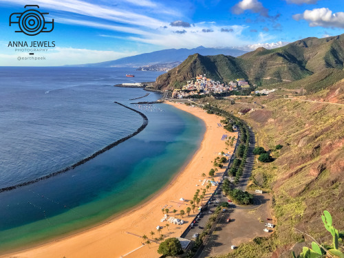 Playa de Las Teresitas - Tenerife - Spain (by Anna Jewels (@earthpeek)) www.instagram.c