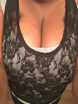 alayna198012:  Love the top I wore to work today, cleavage is the best!!   I am thinking about selling some naughty videos, I made one this morning and I got so wet doing it. I was playing with my big tits, the video is so hot!! What do ya’ll think?