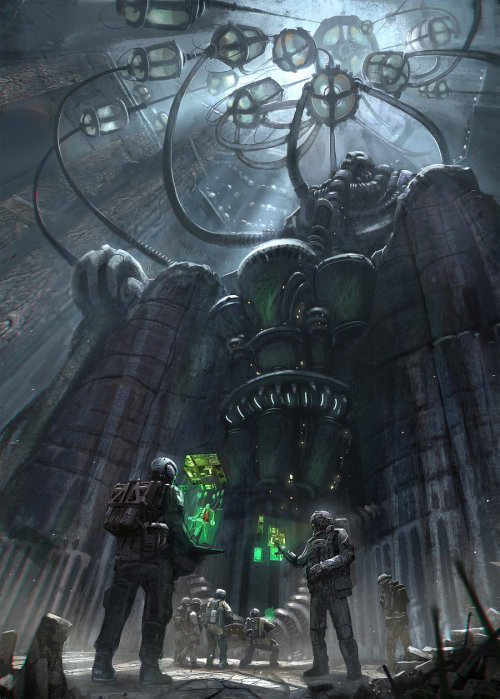 geekartgallery:   “Rendezvous point“ by Philippines-based Luis Esteves