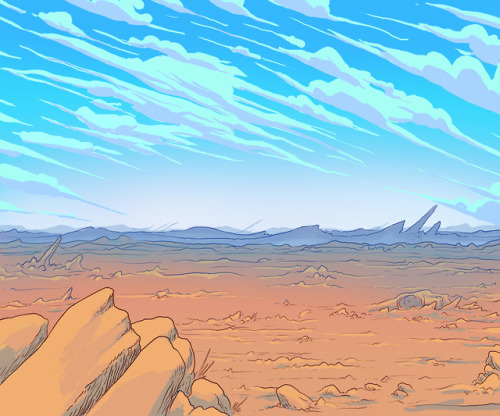 Landscape practice.Yeah I do like deserts…