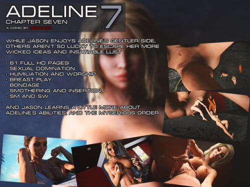 lfcfangts:   Adeline - Chapter Seven is here! Synopsis: “While Jason is privy to Adeline’s gentler side and her deeper secrets, others aren’t so lucky. The loser of the gladiator match gets a taste of Adeline’s wilder ideas, and the former cheerleader