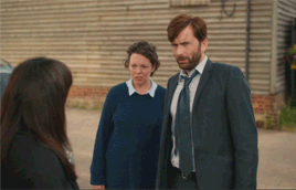 mizgnomer: The Tenth Doctor and Alec Hardy introducing their partners to important people from their past (and then dashing off) Doctor Who - Series 2, School ReunionBroadchurch - Series 2, Episode 1 