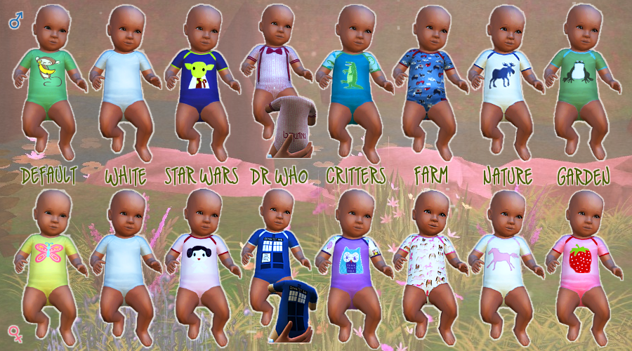 toddler skin overlay sims 4