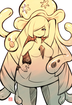 kenron-toqueen:  My Favorite antagonist from Pokemon &lt;3 Lusamilf…. Lusamine &lt;3 XDCommission Info HERE!Follow me on INSTAGRAM!   