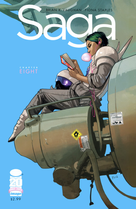 One of the best space operas out there, writen by Brian K. Vaughan and illustrated by Fiona Staples, i’m a big, BIG fan of BKV since Y: The Last Man, Ultimate X-Men and he wrote a few Wonder Woman issues before the new52. And currently besides Saga,