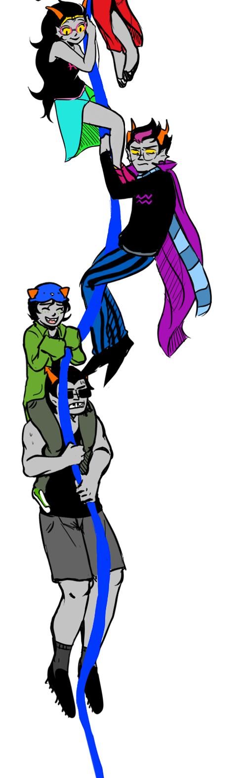 flow3rfuck:  letsgetfricative:  cheese3d:  what joining homestuck feels like  the