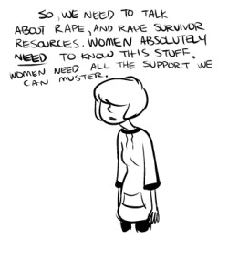 plebcomics:  continue to circle around the issue and accuse all men of being rapists or potential rapists until they kill themselves 