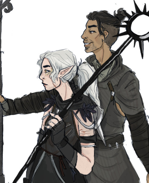 resident goth mage bffs of the inquisiton, here to roast you straight into the fadeA quick doodle wh