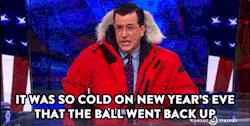 comedycentral:  Hope you had a ball last night.