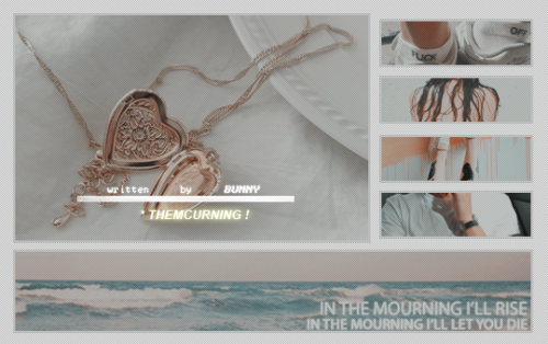 themcurning:                 “ ALL YOUR BURDENS, ON MY