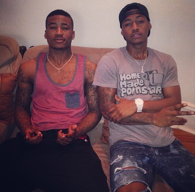 livelovebriina:  #mcm Dwayne and his brother 😍😍😍😍