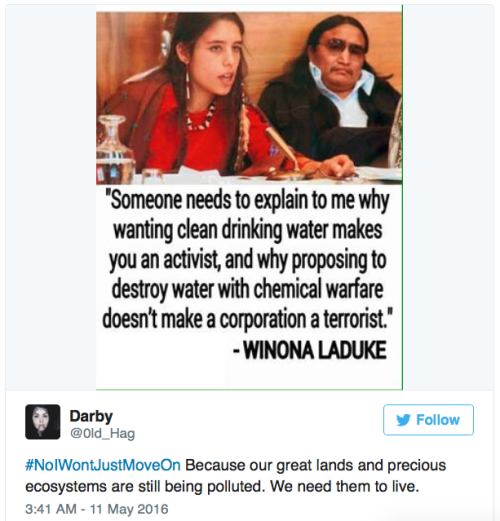 micdotcom:#NoIWontJustMoveOn explains why Native Americans won’t ever forgetIn response to con