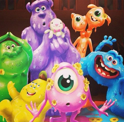 Hơn 50 mẫu monsters university cute ma kappa với nhiều tư thế khác ...