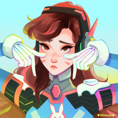 Porn Pics hanamercy: D.Va doing TWICE’s “TT”