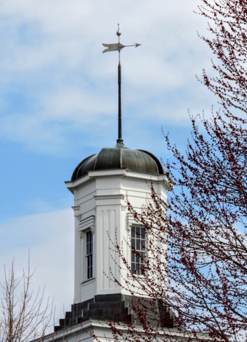 Cupola, Old Illinois State Capitol Building, Vandalia, Illinois, 2014.