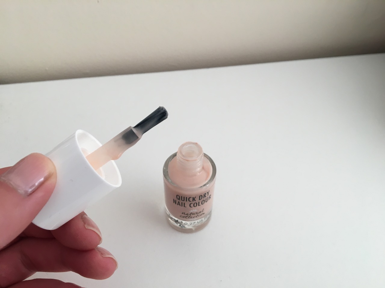 getting straight to the point — Beauty buy: Natural Collection Peach  Manicure