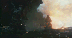 astoundingbeyondbelief:  As Michael’s Godzilla