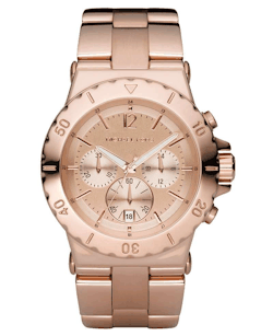 fuckyawatches:  Michael Kors Women’s Dylan Rose Gold-Tone Stainless Steel Bracelet Watch 42mm MK5314